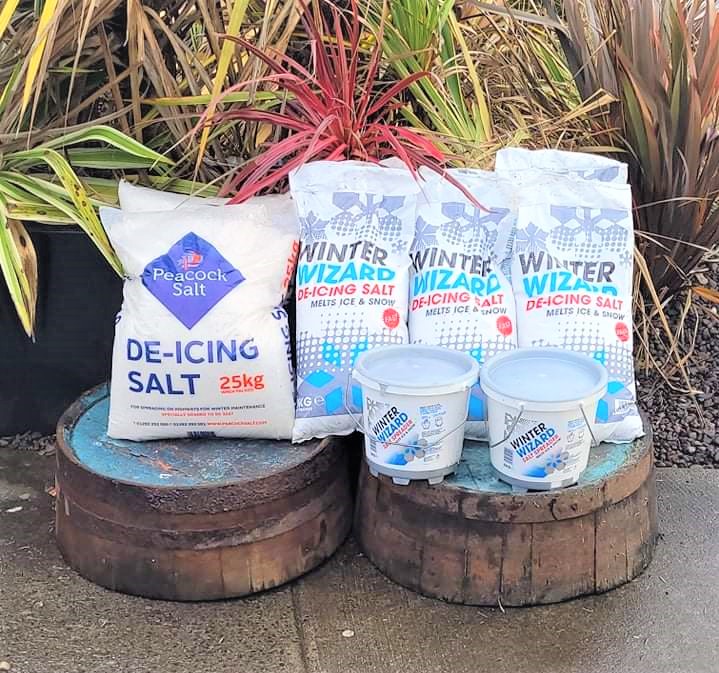 100kg Of Salt (4 x 25kg) 